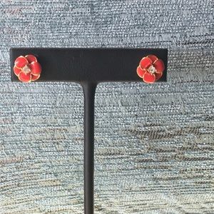 Kate spade poppy earrings